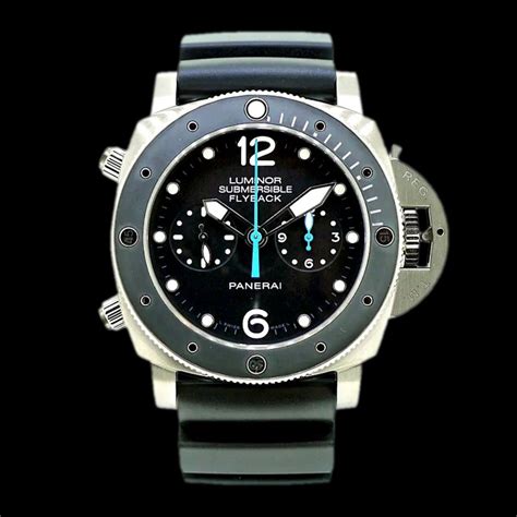 panerai submersible used|officine panerai luminor submersible.